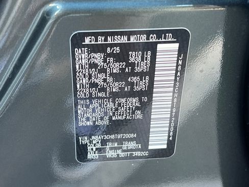 New 2026 Nissan Armada Platinum Reserve image 37