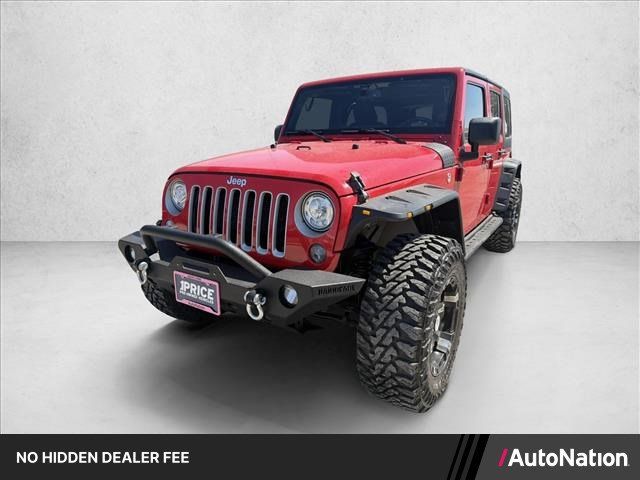 Used 2018 Jeep Wrangler Unlimited Sahara w/ Connectivity Group AWD/4WD image 1
