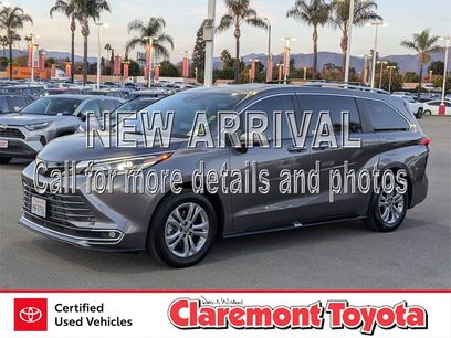 Certified 2024 Toyota Sienna Platinum
