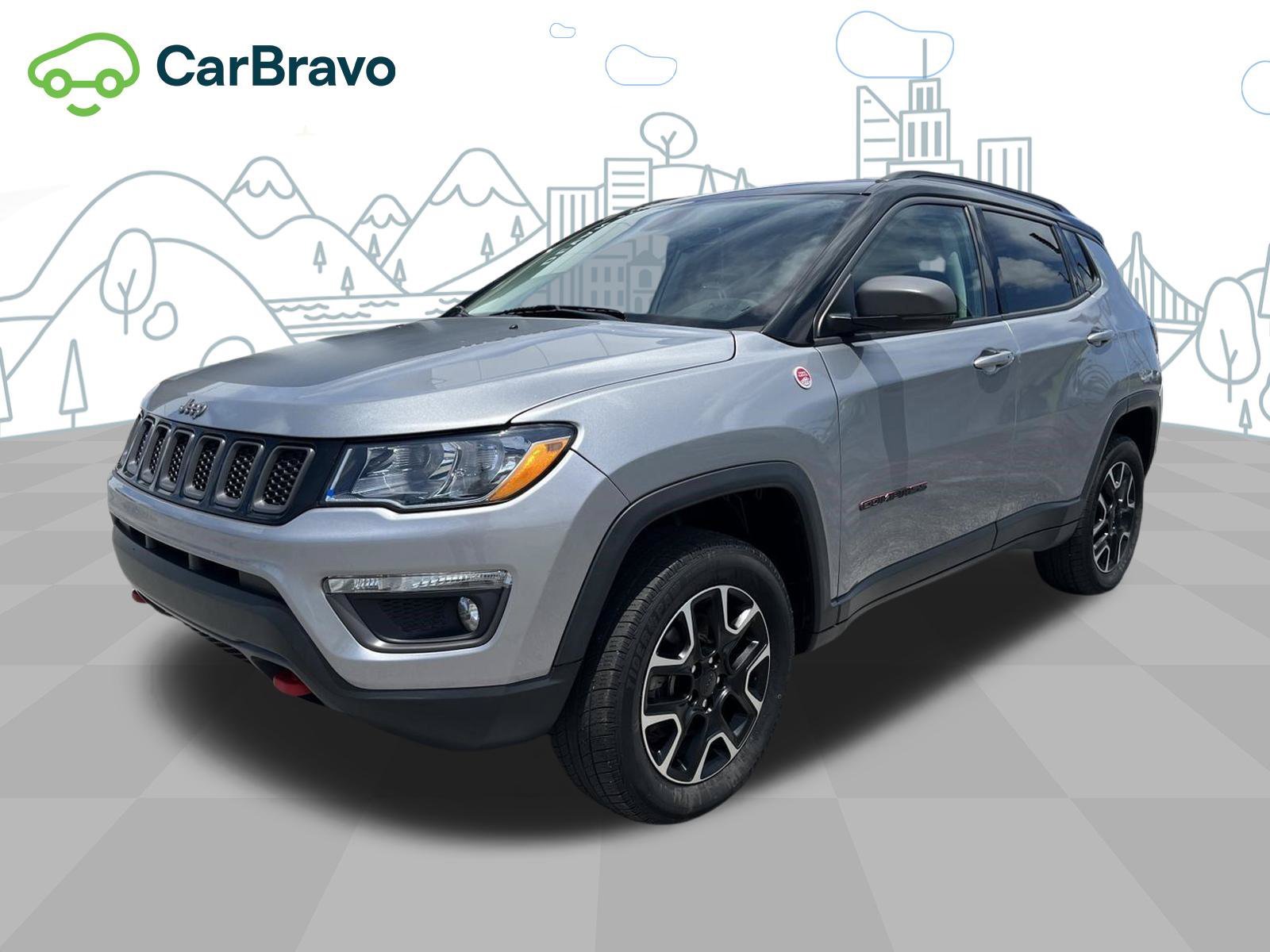 Used 2020 Jeep Compass Trailhawk AWD/4WD image 1