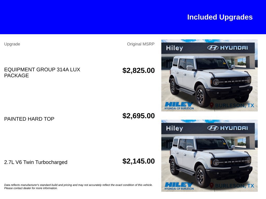 Used 2025 Ford Bronco Outer Banks AWD/4WD image 5