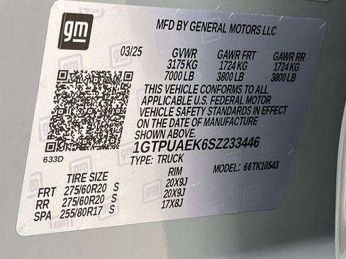 Used 2025 GMC Sierra 1500 Pro w/ Graphite Edition AWD/4WD image 28