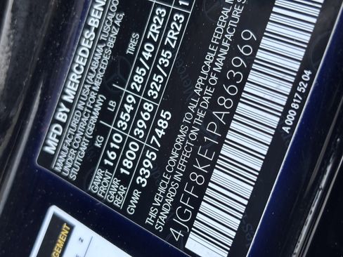 Certified 2023 Mercedes-Benz GLS 63 AMG 4MATIC image 38