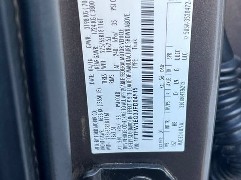 Used 2018 Ford F150 Lariat w/ Equipment Group 502A Luxury AWD/4WD image 32