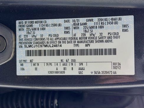 Used 2021 Lincoln Corsair FWD w/ Convenience Package image 34