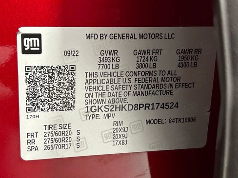 Used 2023 GMC Yukon XL AT4 w/ Technology Package image 42