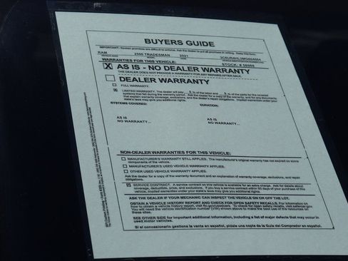 Used 2021 RAM 2500 Tradesman w/ Chrome Appearance Group image 54