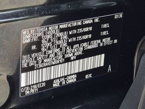 Used 2026 Toyota RAV4 XLE Premium AWD/4WD image 34