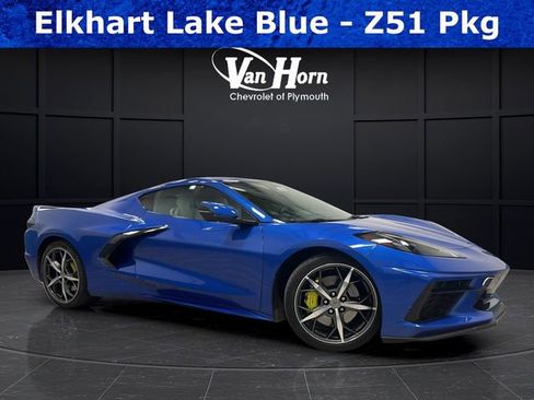 Used 2020 Chevrolet Corvette Stingray Preferred Cpe w/ 2LT Preferred Equipment Group RWD image 1