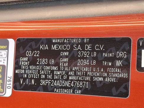 Used 2022 Kia Forte LXS w/ LXS Technology Package FWD image 25