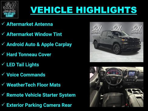 Used 2020 Chevrolet Silverado 1500 Custom w/ Custom Value Package RWD image 3