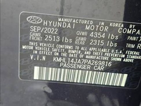 Used 2023 Hyundai Sonata SEL w/ Convenience Package FWD image 18