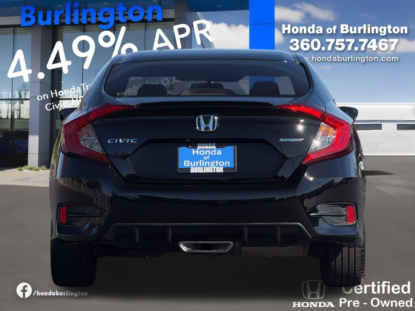Used 2021 Honda Civic Sport image 6