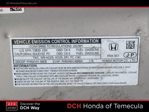 Used 2023 Honda Accord EX image 9