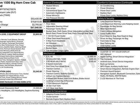 Used 2026 RAM 1500 Big Horn AWD/4WD image 36