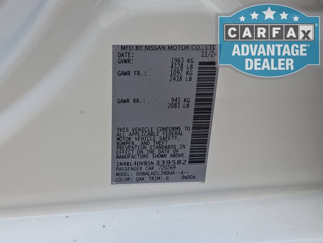 Used 2025 Nissan Altima 2.5 SV FWD image 31
