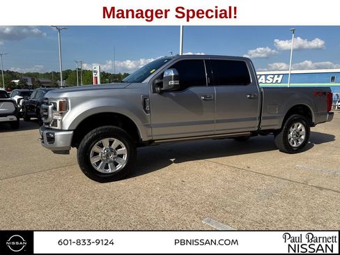 Used 2021 Ford F250 Platinum w/ FX4 Off-Road Package AWD/4WD image 19