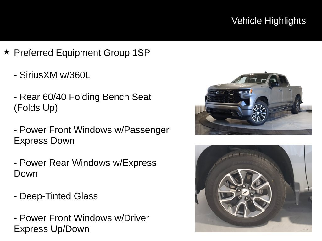 Used 2024 Chevrolet Silverado 1500 RST w/ LPO, Dark Essentials Package AWD/4WD image 7