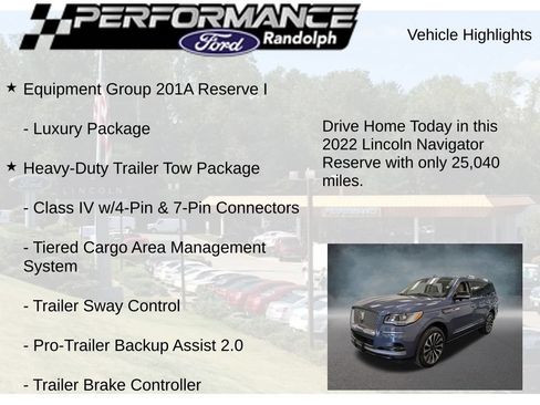 Used 2022 Lincoln Navigator Reserve AWD/4WD image 9
