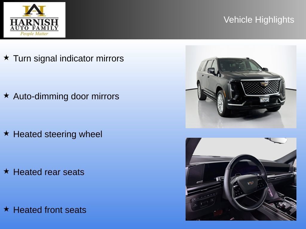 Used 2025 Cadillac Escalade ESV Premium Luxury w/ Touring Package AWD/4WD image 11