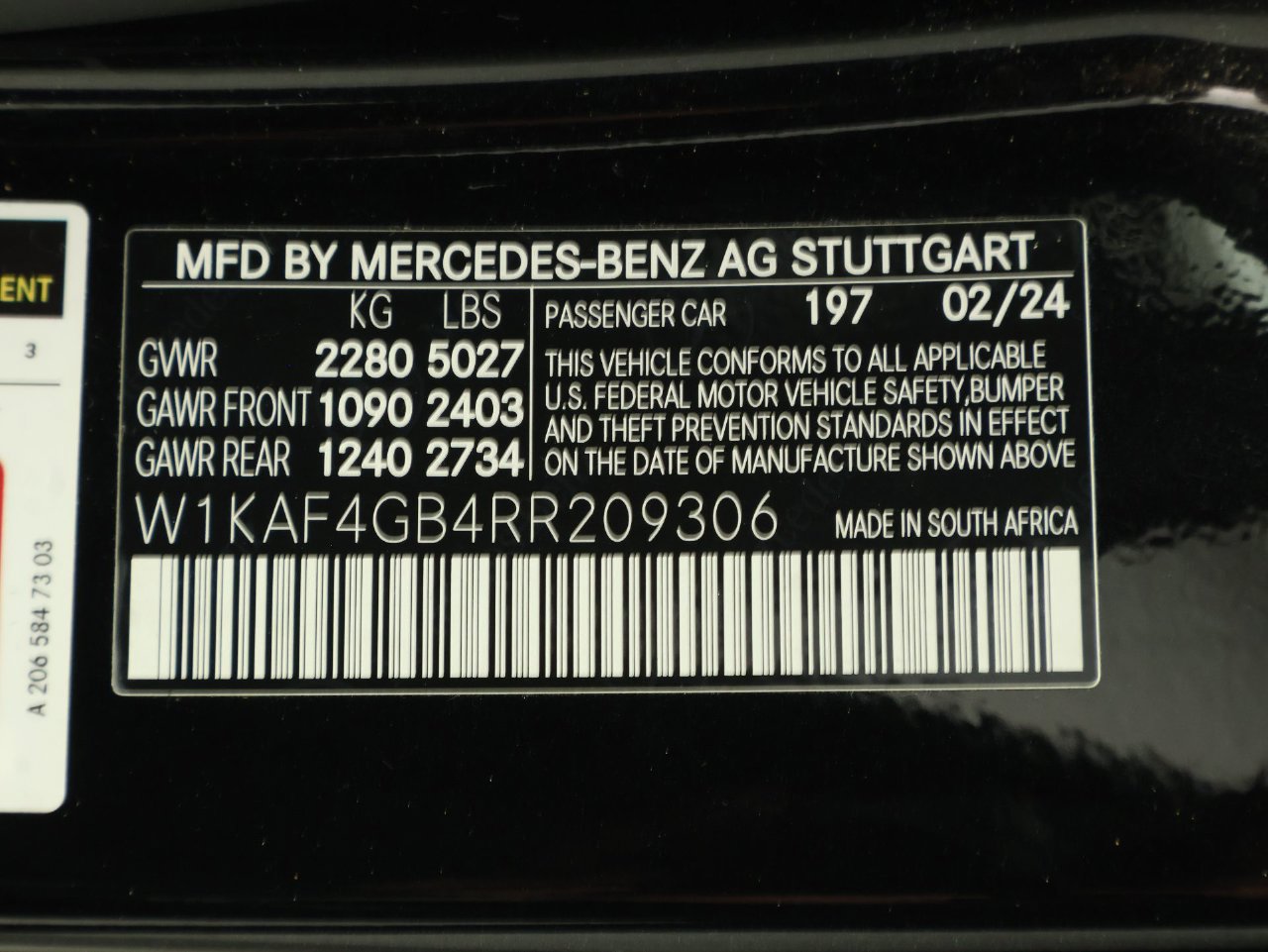 Certified 2024 Mercedes-Benz C 300 Sedan image 16