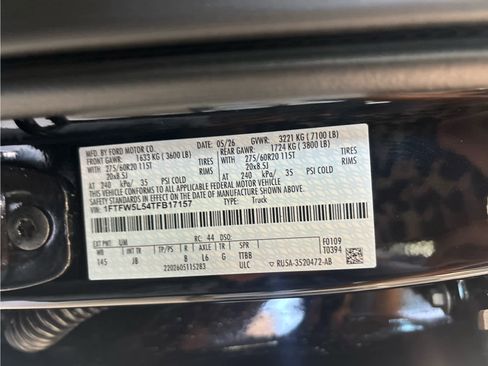 New 2026 Ford F150 Lariat w/ Equipment Group 502A High AWD/4WD image 18