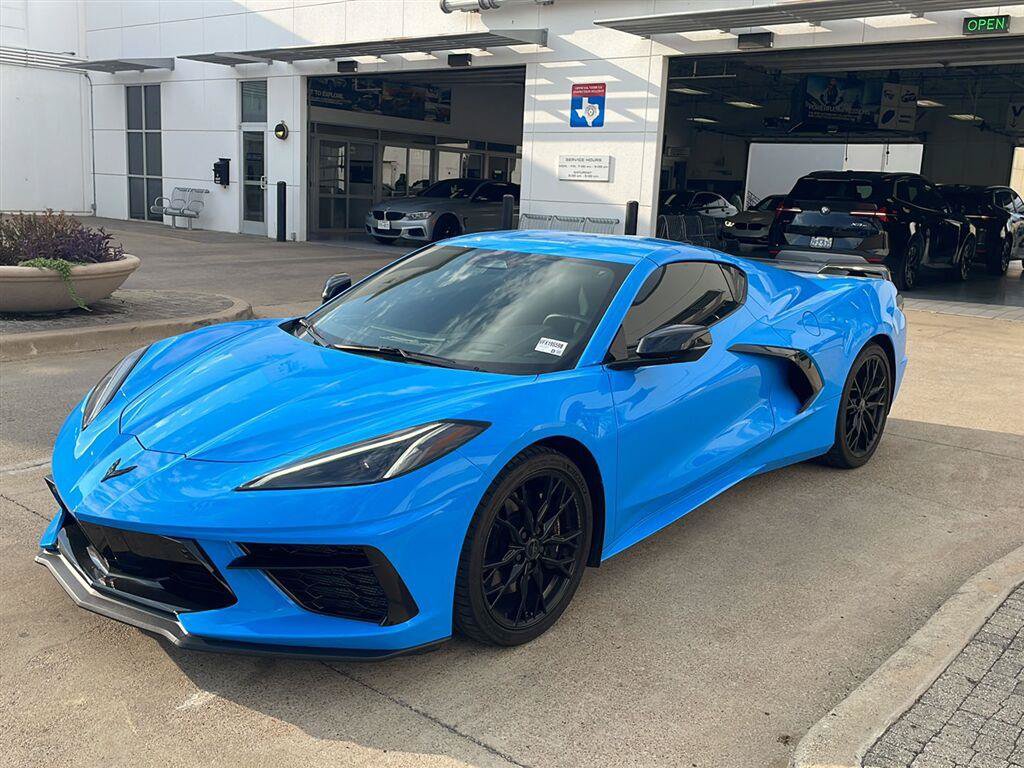 Used 2024 Chevrolet Corvette Stingray Premium Cpe w/ Z51 Performance Package RWD image 1