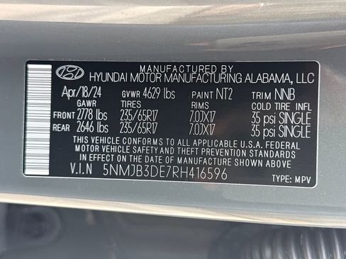 Used 2024 Hyundai Tucson SEL image 30