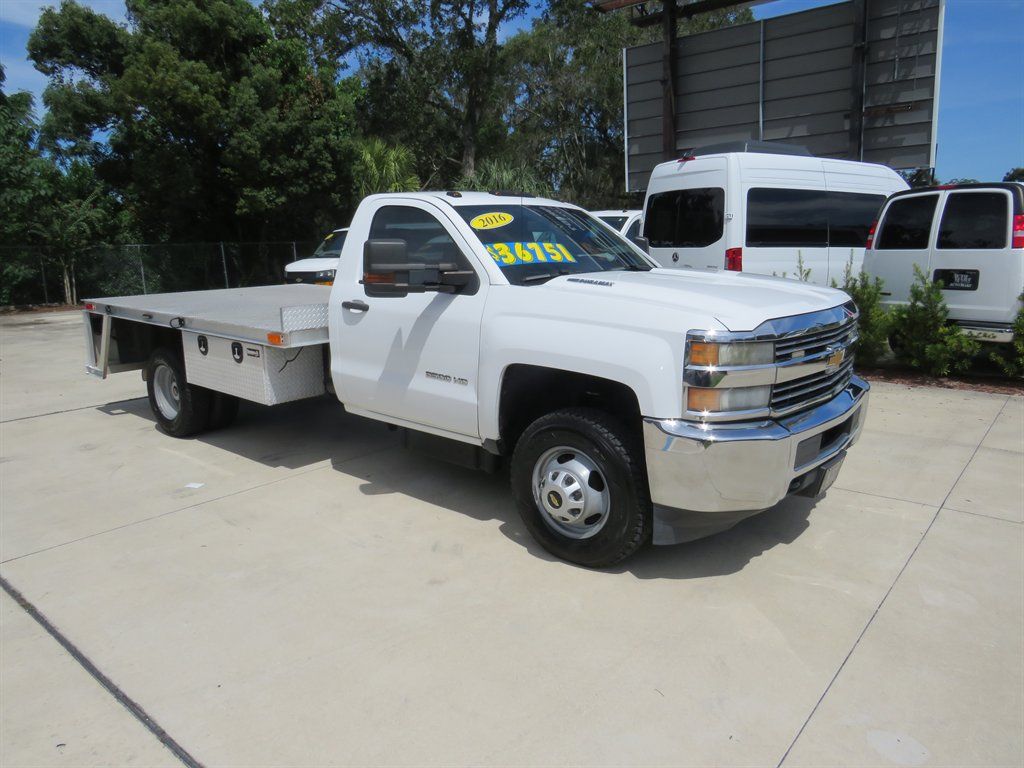 Used 2016 Chevrolet Silverado 3500 W/T w/ WT Convenience Package RWD image 1