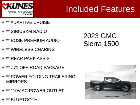 Used 2023 GMC Sierra 1500 Denali Ultimate AWD/4WD image 3