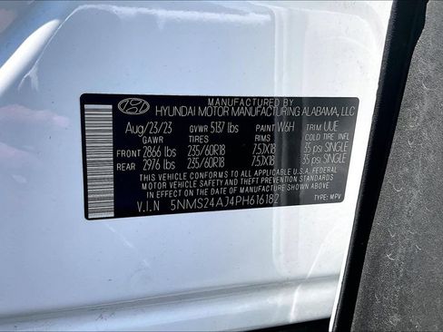 Used 2023 Hyundai Santa Fe SEL w/ Cargo Package FWD image 3
