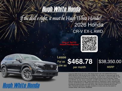 New 2026 Honda CR-V EX-L