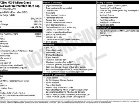 Used 2012 MAZDA MX-5 Miata Grand Touring image 11