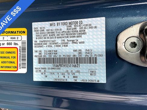 New 2025 Ford Mustang Premium RWD image 14