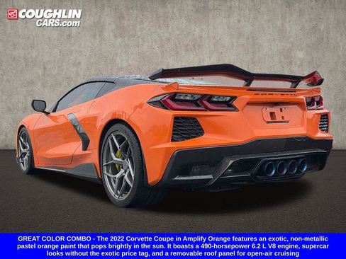 Used 2022 Chevrolet Corvette Stingray Preferred Cpe w/ Z51 Performance Package RWD image 4