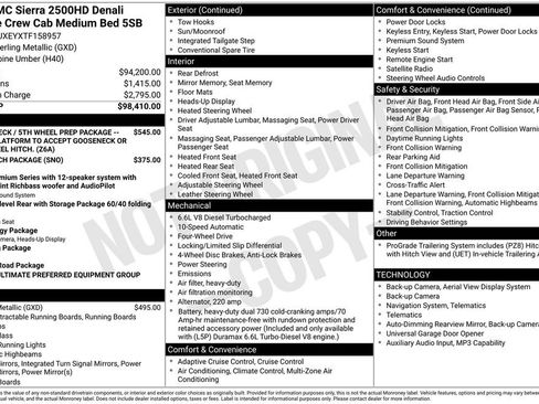 Used 2026 GMC Sierra 2500 Denali Ultimate AWD/4WD image 27