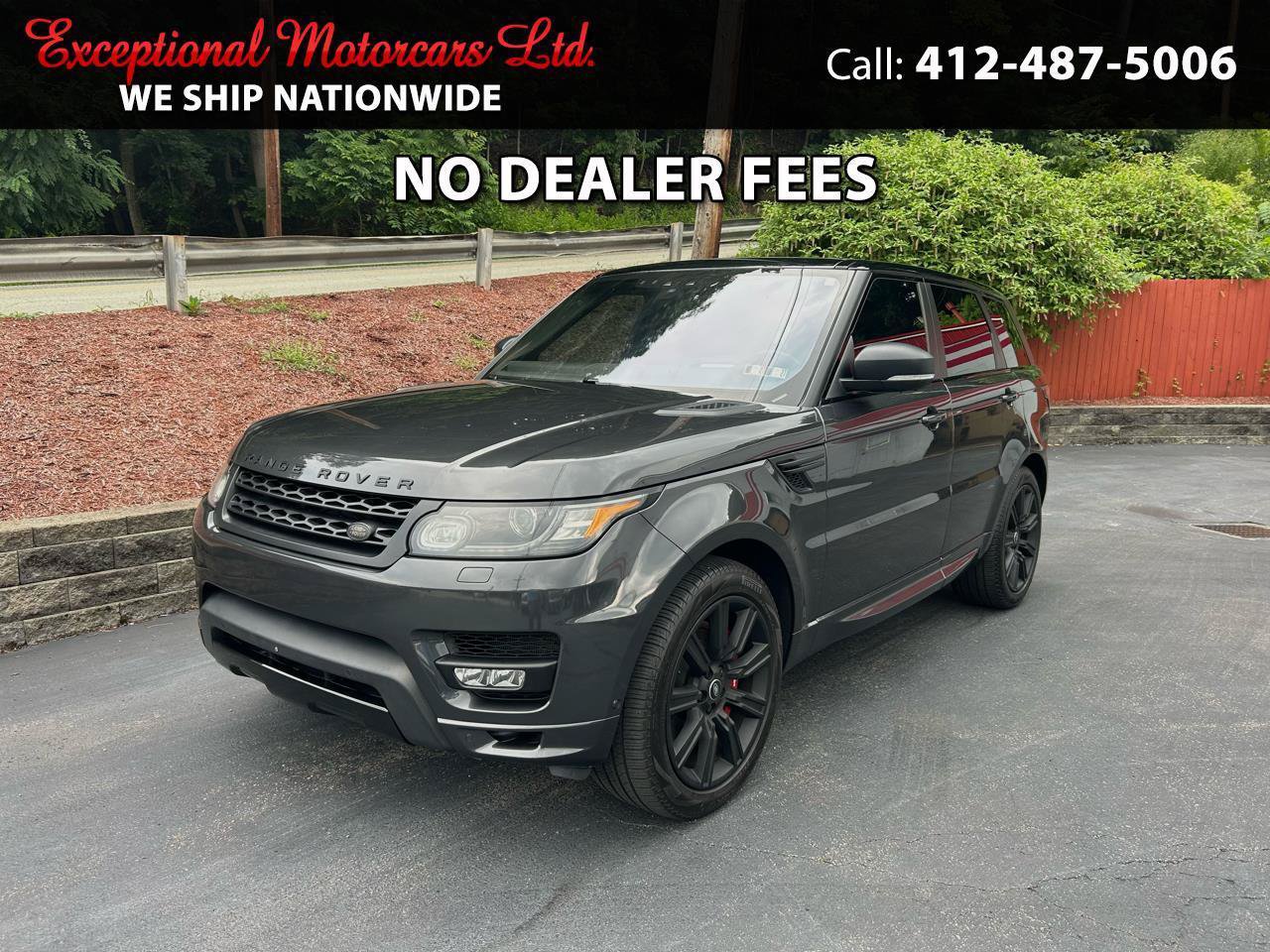 Used 2017 Land Rover Range Rover Sport Autobiography AWD/4WD image 1