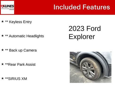 Used 2023 Ford Explorer XLT w/ XLT Sport Appearance Package AWD/4WD image 5