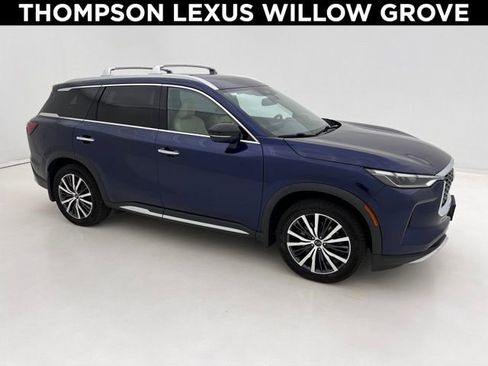 Used 2022 INFINITI QX60 Sensory w/ Cargo Package AWD/4WD image 1