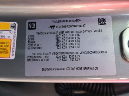 Used 2025 Chevrolet Tahoe Premier AWD/4WD image 47