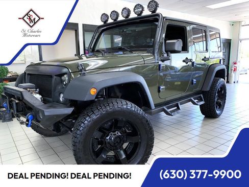 Used 2015 Jeep Wrangler Unlimited Sport w/ Quick Order Package 24S AWD/4WD image 1