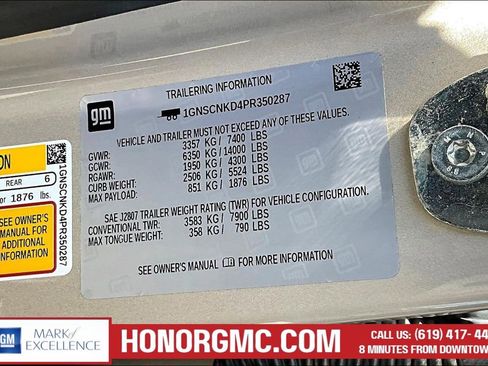 Used 2023 Chevrolet Tahoe LT RWD image 18