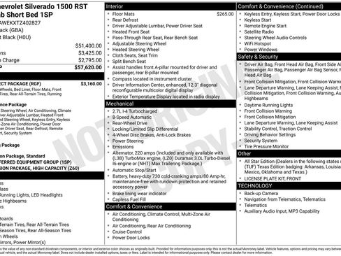 New 2026 Chevrolet Silverado 1500 RST w/ RST Select Package RWD image 30