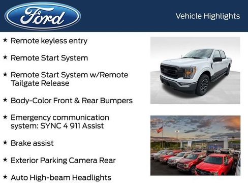 Used 2022 Ford F150 XLT w/ Equipment Group 302A High AWD/4WD image 9