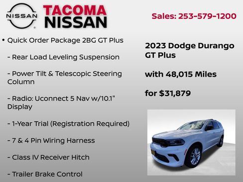 Used 2023 Dodge Durango GT image 12