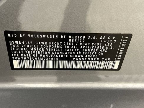 Certified 2024 Volkswagen Jetta SE FWD image 29