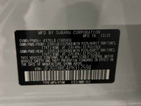 Used 2023 Subaru Crosstrek 2.5i Sport image 37