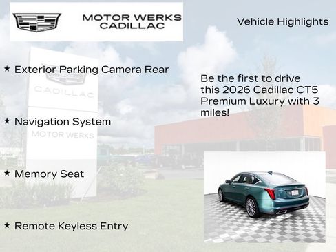 New 2026 Cadillac CT5 Premium Luxury AWD/4WD image 12