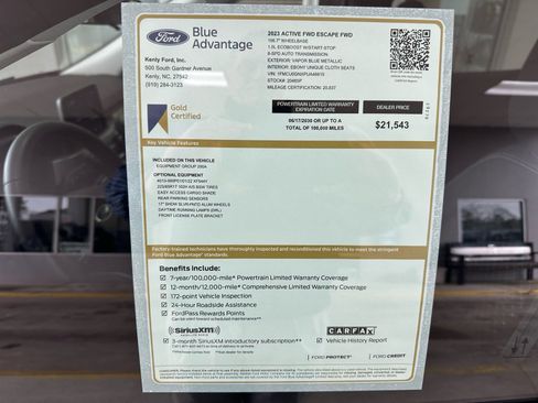 Certified 2023 Ford Escape Active image 5