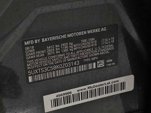 Used 2019 BMW X3 M40i w/ Premium Package AWD/4WD image 39